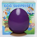 Surprise Egg Purple Standard - Giant Personalised 14'' 36cm Kids Birthday Christmas Present Easter Egg