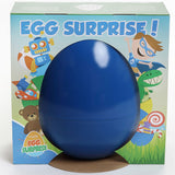 Surprise Egg Blue Standard - Giant Personalised 14'' 36cm Kids Birthday Christmas Present Easter Egg