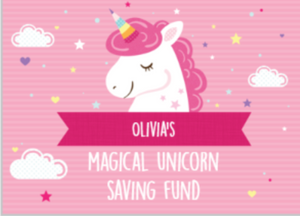 Magical Pink Unicorn - Money Box