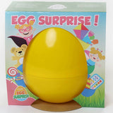 Surprise Egg Yellow Standard - Giant Personalised 14'' 36cm Kids Birthday Christmas Present Easter Egg