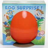 Surprise Egg Orange Standard - Giant Personalised 14'' 36cm Kids Birthday Christmas Present Easter Egg