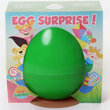 Surprise Egg Green Standard - Giant Personalised 14'' 36cm Kids Birthday Christmas Present Easter Egg