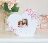 Heart Photo Block for 150x130x24mm