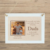 Hanging Sign White Large Rectangle 308x218mm