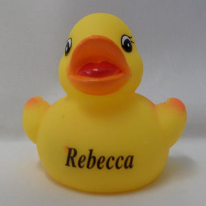 Rebecca - Personalised Rubber Duck