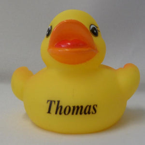 Thomas - Personalised Rubber Duck