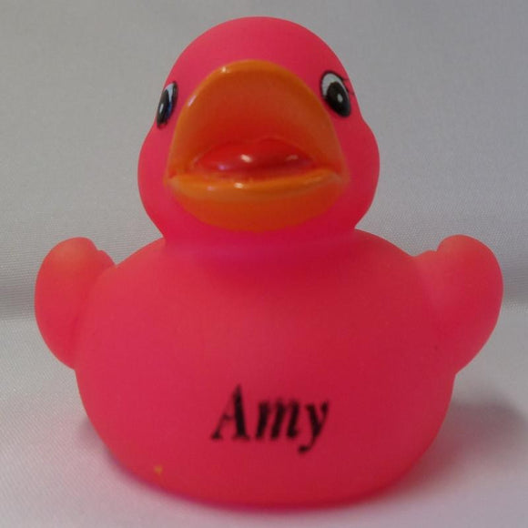 Amy - Personalised Rubber Duck