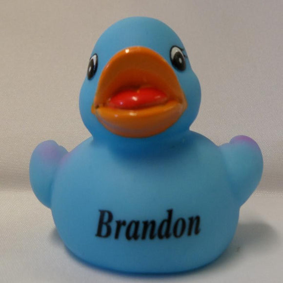 Brandon - Personalised Rubber Duck