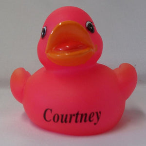 Courtney - Personalised Rubber Duck