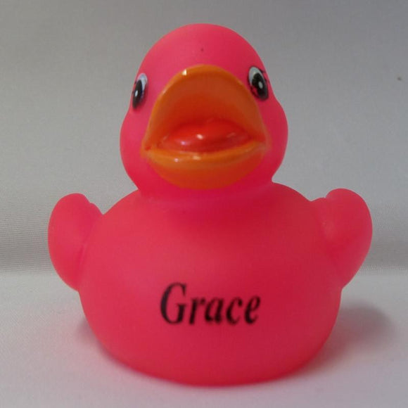 Grace - Personalised Rubber Duck