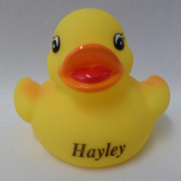 Hayley - Personalised Rubber Duck