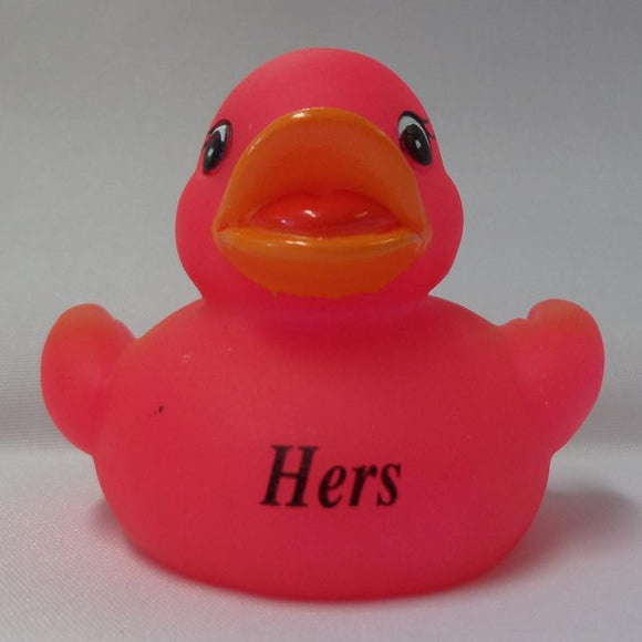 Hers - Personalised Rubber Duck