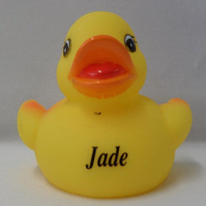 Jade - Personalised Rubber Duck