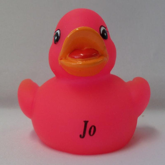 Jo - Personalised Rubber Duck