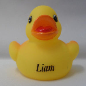 Liam - Personalised Rubber Duck