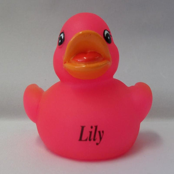 Lily - Personalised Rubber Duck