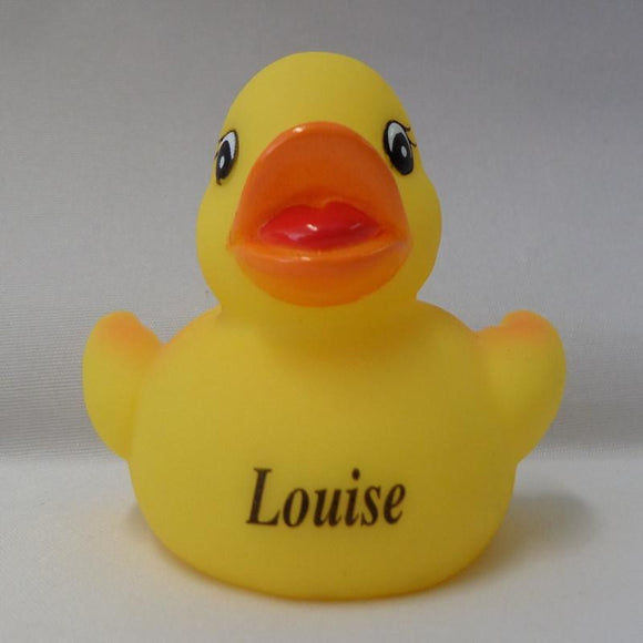 Louise - Personalised Rubber Duck