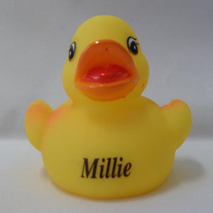 Millie - Personalised Rubber Duck