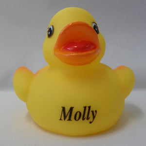 Molly - Personalised Rubber Duck