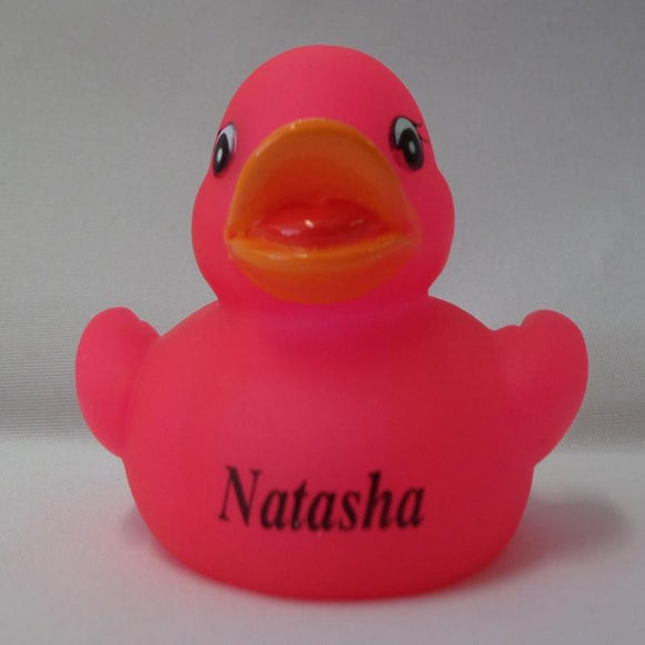 Natasha - Personalised Rubber Duck