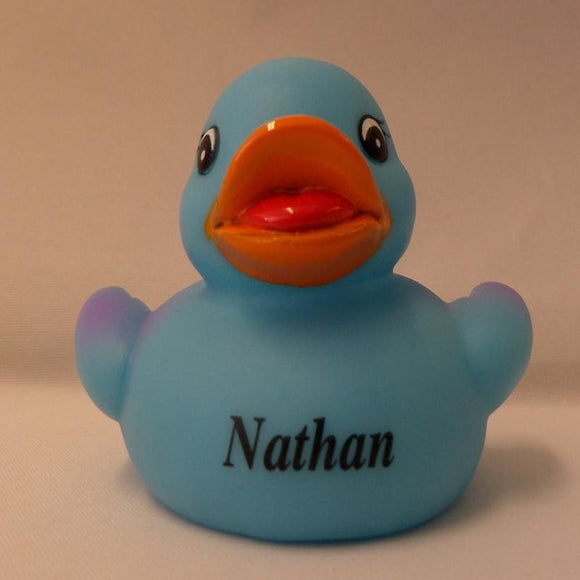 Nathan - Personalised Rubber Duck