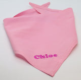 Pink XXL 25cm Rubber Duck with Crown and Embroidered Bandana - Vinyl Personalised