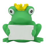 Frog Rubber Duck with Sign - Personalised