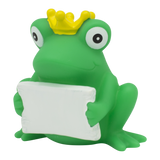 Frog Rubber Duck with Sign - Personalised