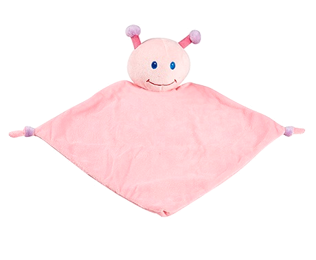 Pink Ladybug - Snuggle Buddy comforter