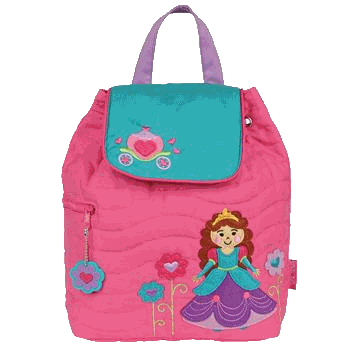 Princess Backpack - Quilted Childrens Personalised