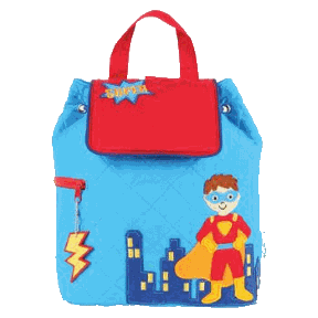 Super Hero Backpack - Quilted Childrens Personalised