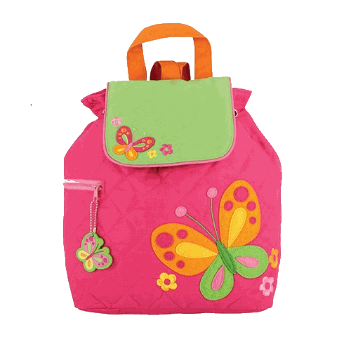 Butterfly Backpack - Quilted Childrens Personalised