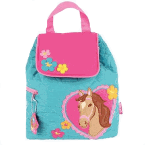 Horse Backpack - Quilted Childrens Personalised