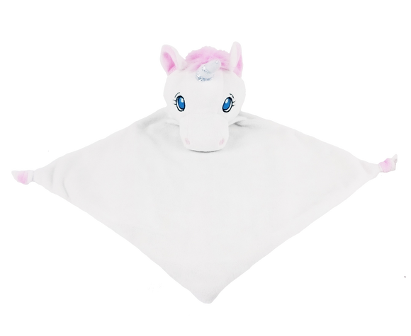 White Unicorn - Snuggle Buddy comforter