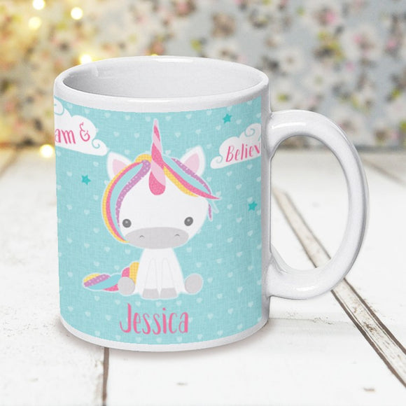 Dream Believe Unicorn - Ceramic Mug