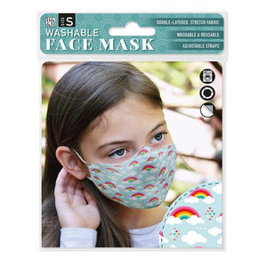 "face-mask-rainbow face protector"